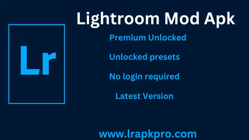 Lightroom MOD APK- with premium unlocked features